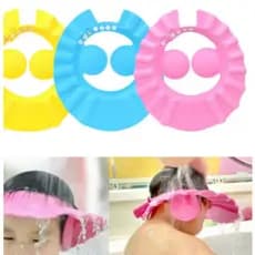 Chapéu de Banho Infantil Protetor De Banho Lava Cabeça Bebês Crianças (SA1207)
