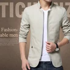 [Design Moderno] 2019 Primavera Outono Masculino Jaqueta Slim Moda Casual/Jaqueta Masculina/Estilo Jovem