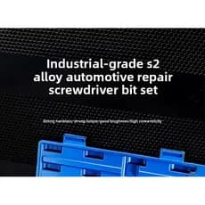 Conjunto de bits Torx hexagonais transfronteiriços, ferramenta Universal de 40 peças, conjunto de ferramentas para repar