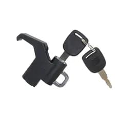 Bloqueio de capacete de veículo elétrico motocicleta bateria carro multifuncional bloqueio fixo bateria Scooter Anti-rou
