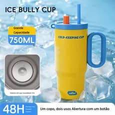316 aço inoxidável grande Mac copo térmico copo de água fria forro de cerâmica de alto valor masculino feminino garrafa