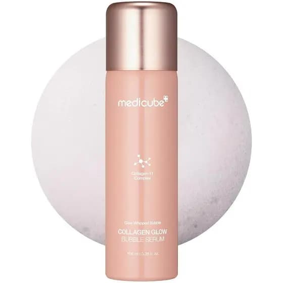 Medicube CollagenGlowBubbleSerum - Sérum em forma de bolhas de rápida absorção que proporciona brilho e aparência firme