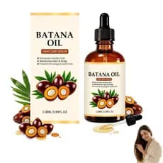 Sérum Capilar de Óleo de Batana, fórmula sem enxágue, adequado para cabelos secos e danificados, hidratante, leve e não
