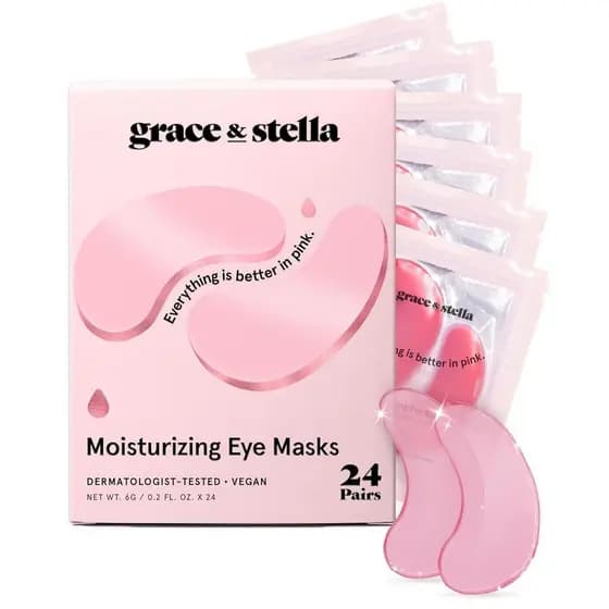 Máscara para os Olhos Grace&Stella, Prêmio Vencedor - Presentes de Dia dos Namorados para Ela, Presentes de Autocuidado