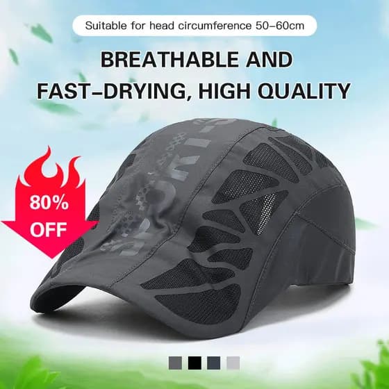 【Leve e Respirável】[Breathable & Lightweight] Boné de Verão para Homens / Boné Casual / Boné Outdoor / Boné Coreano