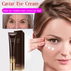 【Com Caviar Premium】Caviar Crema De Ojos Reafirmante Hidratante Desvanece Linhas Finas/Anti-Idade/Hidratação