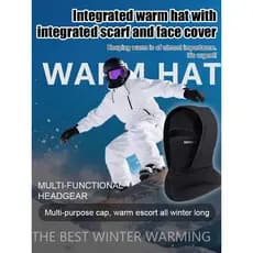 [Proteção Contra O Vento] Gorro De Inverno/Máscara De Ciclismo/Para Atividades Externas