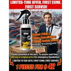 【Condução Segura】Easy/Clear Headlight Restoration Kit/Reparação/Farol/Carros/Kit De Limpeza