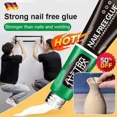 [Adesivo Extra Forte] Secagem Rápida Sem Punção De Cola Pregos Reparação/Instantânea/Cola