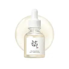 Sérum Glow Deep com Alfa-Arbutina de Arroz para Tom de Pele Irregular e Opaco, Cuidado Diário Coreano para Homens e Mulh