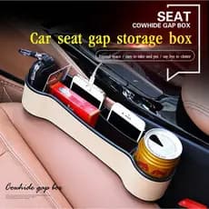 [Economize Espaço] Porta-Objetos para Fenda de Banco de Carro/Organizador de Itens Pequenos/Acessórios de Carro