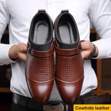 【Conforto Extra】[Tamanho Grande] Sapatos Masculinos Estilo Casual e Formal/Sapatos Sociais/Calçados Confortáveis