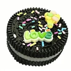Oreo biscoitos pitada música atacado descompressão pequenos brinquedos influenciador de venda quente lama podre sentir f