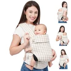 Canguru para Bebê Recém-Nascido a Criança Pequena, Ergonômico, Confortável e Leve, Canguru Premium de Algodão Macio e Re