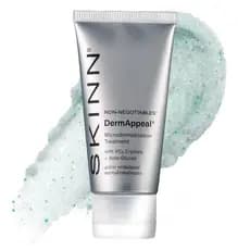 SKINN DermAppeal Esfoliante Facial de Microdermoabrasão - Tratamento Esfoliante Anti-Idade para Manchas Escuras, Rugas e