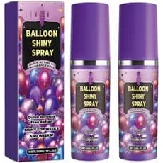 2 Frascos de Spray Brilhante para Balões de 30ml |   Spray Brilhante para Balões Party Shine |   Spray Brilhante para Ba