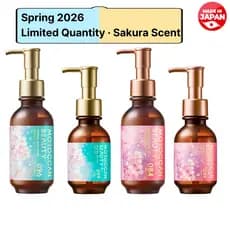 Série Hidratante e Reparadora Marroquina Sakura, Creme Capilar Anti-Frizz e Anti-Frizz Natural, Óleo Capilar, Óleo de Ar