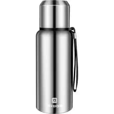 Garrafa térmica a vácuo de 500ml/16.9oz, com copo, garrafa de café em aço inoxidável, adequada para bebidas quentes e fr