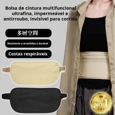 [Ultra Fino e Impermeável] Tas Pinggang Lari Multifungsi | Bolsa/Cinto/Acessório Antirroubo