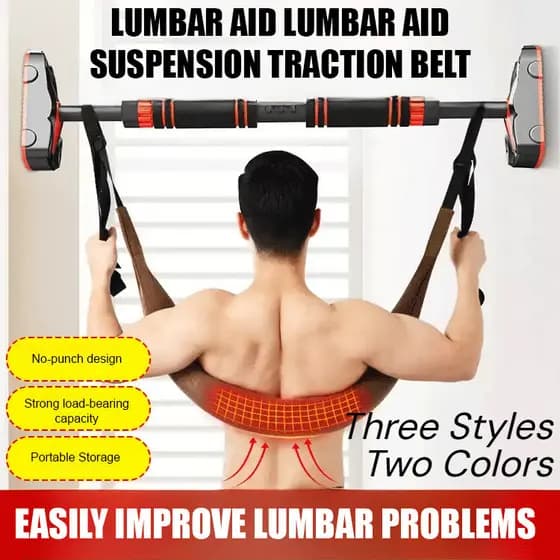 【Uso Ortopédico】Cinto de Tração Lombar/Correia Ortopédica/Suporte para Coluna