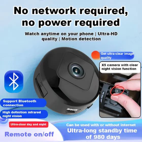 [Uso Prático E Versátil] Camera Wireless Network Real-time Viewing Exercise/Câmera Sem Fio/Monitoramento