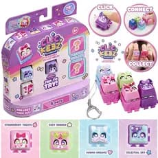 10 Peças Chaveiro De Teclado De Caixa Cega Fofa Click Keez , Brinquedo Clickeez Fidget Para Coleta De Animais De Estimaç