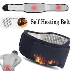 Terapia Magnética Apoio Lombar Ajustável Massagem Aquecimento Turmalina Cintura Cinto De Suporte Para Saúde