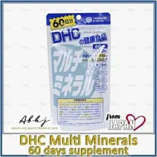 A27 0B4 DHC Multi Mineral 180 Comprimidos Suprimento para 60 Dias do Japão 3 Bem-vindo à Loja! Bem-vindo