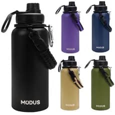 Garrafa Térmica Modus 1000ml em Aço Inoxidável com Alça de Paracord, Garrafa Térmica para Café 80238023