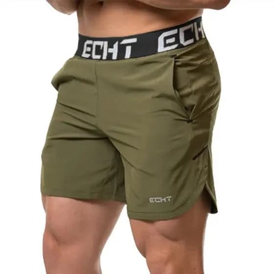 Shorts de Secagem Rápida para Musculação/Levantamento de Peso e Camiseta Regata/SOV3 H2KZ G6FG