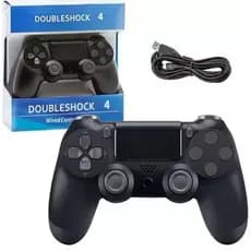 Controle Camuflado Sem Fio Ps4 Joystick Com Cabo Carregável
