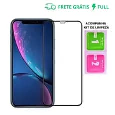 Películas de Vidro Premium 3D para Celular iPhone IOS 6 7 8 XS XR 11 12 13 14 15 16 17 AIR PRO PROMAX