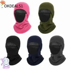 OKDEALS Chapéu De Proteção De Ouvido , Balaclava Respirável À Prova De Vento , Rosto Inteiro Térmico Multifuncional