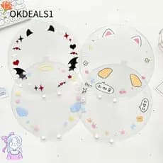 Capa De Ventilador OKDEALS Picket , Manga Uchiwa De PVC , Protetora De Mão Portátil À Prova De Poeira