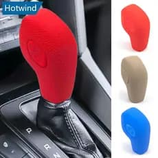 HW Capa De Silicone Para Carro Colarinhos De Mudança De Marcha Alavanca De Decoração Ford Fiesta New Focus Escort Mondeo Ecosport G7W7