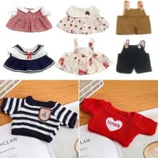 [Roupa Somente] 30cm Cute LaLafanfan Cafe Duck Roupas De Boneca De Pato Reposição # 468107