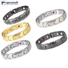 Carro HOME Moda Homens Mulheres Pulseira Magnética Saúde Terapia Energética Artrite Jóias M5S1