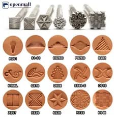 Kit De Estampagem De Couro Para Carro HOME Carimbos De Cerâmica De Cera Artesanato R4Y8