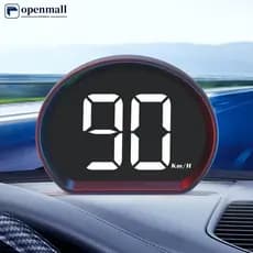 openmall Carro GPS Velocímetro HUD Mostrador De Velocidade Digital Com Dispaly KMH MPH Para Plug and Play De Motocicletas G6Q8
