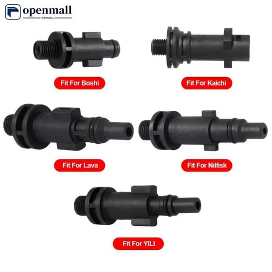 openmall Lavadora De Pressão Adaptador Fêmea G1/4 " Conector De Liberação Rápida Bocal Para Máquina De Limpeza De Carros Karcher E6Z9