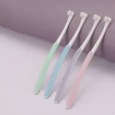Limpeza Oral Para Cães E Gatos Escova Plástica Pequena Com Cerdas Macias Animais Domésticos Produtos De Higiene