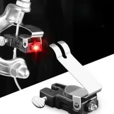 Luz de freio de bicicleta mini lanterna traseira acessórios de personalização