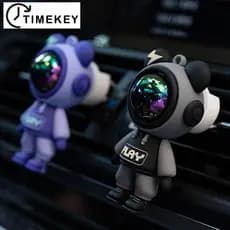 TKEY Cartoon Astronauta Carro Interior Saída De Ar Perfume Clip Condicionado Aromaterapia Acessórios O8Q6