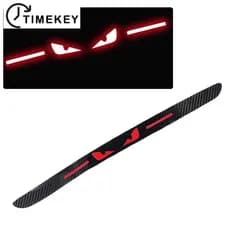 TKEY Luzes De Freio Com Adesivo Para Carro Luz Traseira Lâmpada Hawkeye Protetor De Fibra De Carbono Capas Acessórios Chery Logo Tiggo 7Pro M9N4