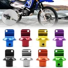 TKEY Capa Universal De Liga De Alumínio Para Chave De Motocicleta , Tampa Decorativa Cabeça De , Molduras De Motor , Ace