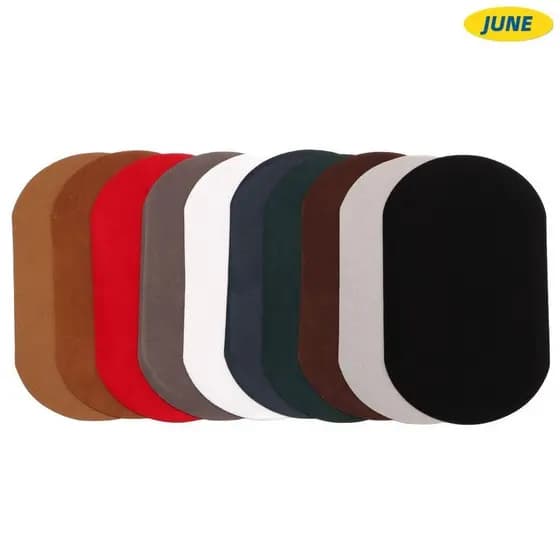 Junho 2Pcs Autocolante Adesivo Decoração Casacos Coloridos Furo De Jaqueta À Prova D'água Reparo