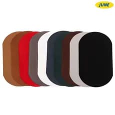Junho 2Pcs Autocolante Adesivo Decoração Casacos Coloridos Furo De Jaqueta À Prova D'água Reparo