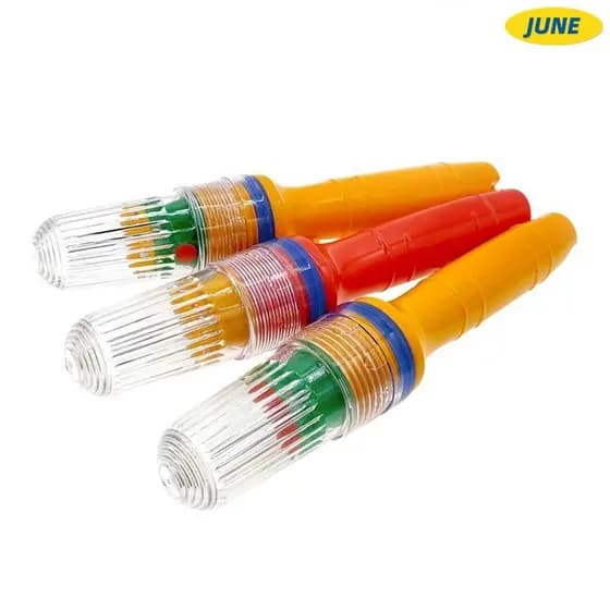 Junho 1 Pcs Bóia Luz De Sinal À Prova D'água Portátil Gota Profunda Subaquática Lâmpada De Flash Duplo