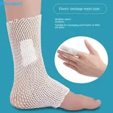 EXPEN1 Bandagem Tubular De Rede Elástica , De Malha De Retenção Respirável De Elastano Elástico De 2m