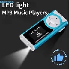 EXPEN1 Mini Reprodutor De MP3 Portátil , Clipe De Metal Com Tela LCD USB MP3 Music Players , Walkman De Estudante Fino